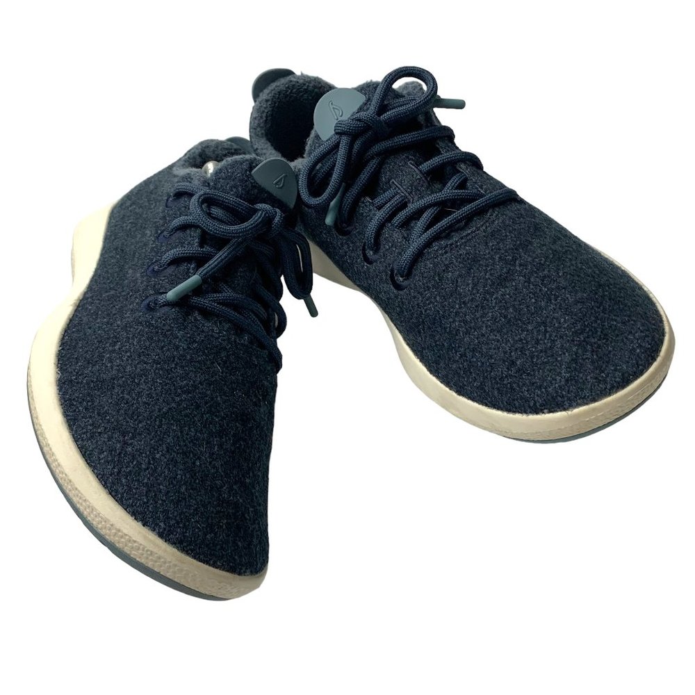 ALLBIRDS Mizzle Dark Blue New Zealand Merino‎ Wool Runners